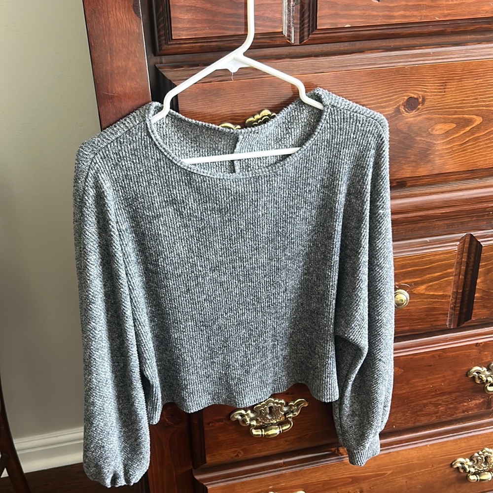 Cropped sweater